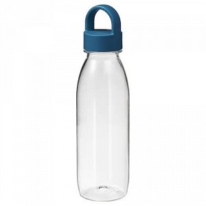 IKEA 365+ ИКЕА/365+ Бутылка для воды, темно-синий, 0.5 л