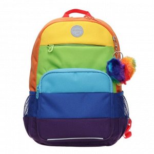 Рюкзак школьный Grizzly, 40 х 25 х 13 см, эргономичная спинка, отделение для ноутбука