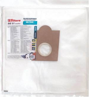 Filtero SIE 01 (10) Comfort, Big Pack, пылесборники