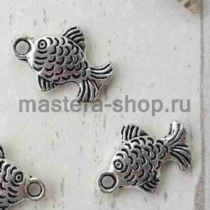 Серебряная подвеска Рыбка