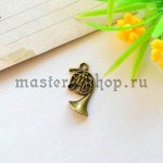 Винтажная подвеска Валторна