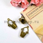 Винтажная подвеска Ведро