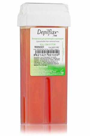 Воск в картридже, 110 гр., цвет МАНГО, Depilflax