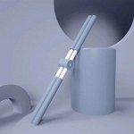 Бар двойной для тренировок, цвет голубой