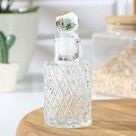Баночка стеклянная для специй Доляна «Холодок», 100 мл, 5*12 см