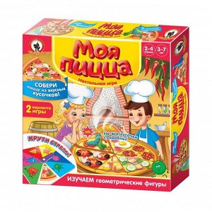 Игра-крутилка настольная. "Моя пицца"