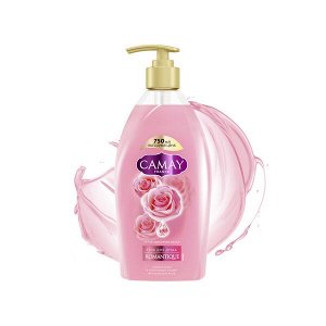 CAMAY Романтик парфюмированный гель для душа с ароматом алых роз для всех типов кожи 750 мл