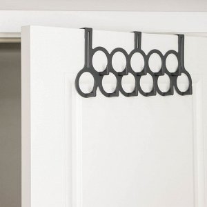 Вешалка на дверь «Пэри», 11 крючков, 48×19,5×3,5 см, цвет МИКС