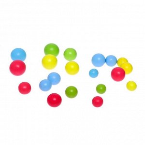 Сортер с шариками и ложечкой «Счёт и цвета», по методике Монтессори
