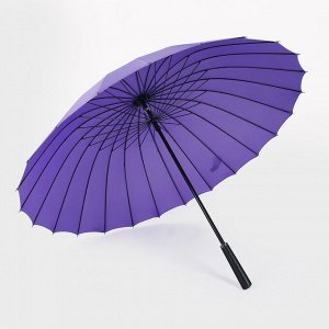 Зонт трость, цвет фиолетовый