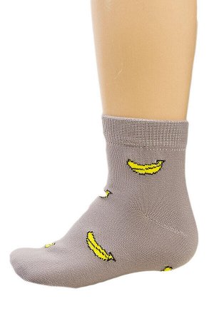 Носки для детей "Banana grey", цвет Серый