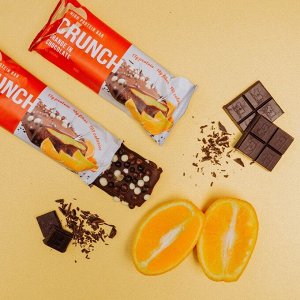 Протеиновый батончик Crunch Bar «Шоколад с апельсином» спортивное питание, 60 г