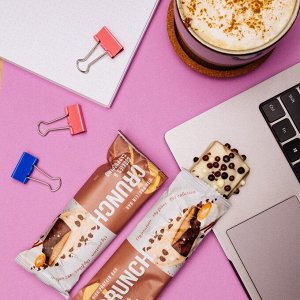 Протеиновый батончик Crunch Bar «Печенье с капучино» спортивное питание, 60 г