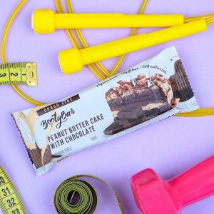 Протеиновый батончик Choco line «Арахисовый торт с шоколадом» спортивное питание, 50 г
