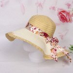 Шляпа женская с широкими полями &quot;TiraMiSu- Аврора&quot;, р58, ширина полей 12 см