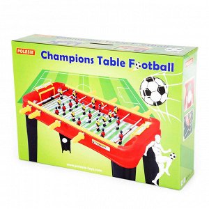 Игрушка "Набор "Мини-футбол "Champions" №1" 92х65х70,5см, пластик, красный, в коробке (Беларусь)