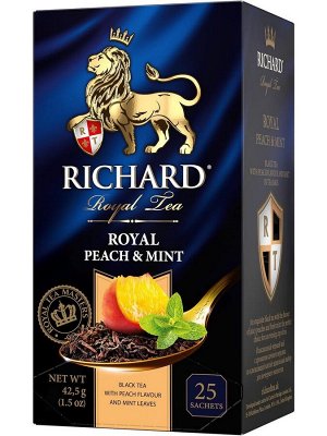 Ричард Роял Peach & Mint 25пак.х12 сашет