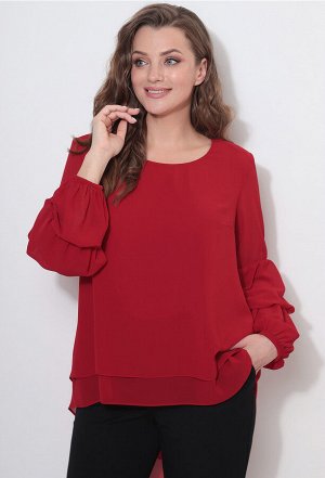 Блуза Lenata 11066 красный