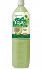 Напиток со вкусом йогурта &quot;Yogovera Мelon&quot; (алоэ+дыня) 1,5л