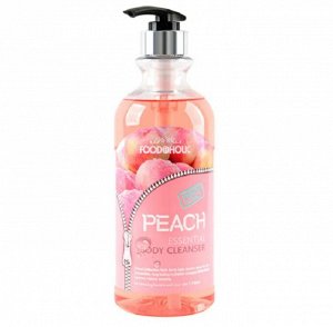 603629 FOODAHOLIC PEACH ESSENTIAL BODY CLEANSER Увлажняющий и питательный гель д/душа Персик д/всех типов кожи 750мл