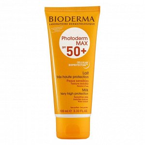 Bioderma Photoderm Мах Солнцезащитное молочко SPF 50+ для лица и тела невидимое и водостойкое Биодерма Фотодерм 100 мл