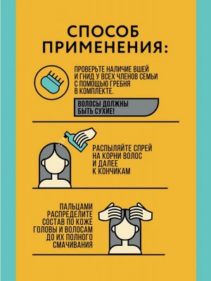 GARDEX® Спрей от вшей и гнид средство педикулицидное 80 мл
