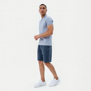 Футболка поло мужская MINAKU REGULAR FIT: серая