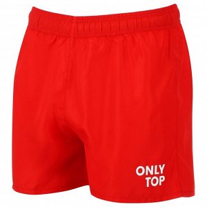 Шорты спортивные ONLYTOP unisex red