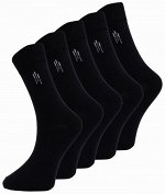 Носки мужские с рисунком паг. цвет черный