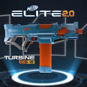 Бластер НЁРФ / NERF ELITE 2.0. Turbine CS-18 E9481