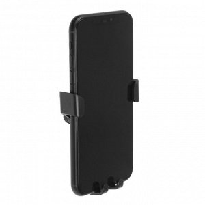 Держатель телефона TORSO в дефлектор, самозажимной захват 6-9.5 см, черный