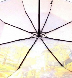 Зонт женский автомат Картина ПРОГУЛКА С ДРУГОМ (DINIYA)
