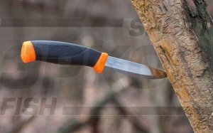 Нож туристический Morakniv Companion S нерж сталь лезвие 100 мм с зазубрин