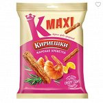 «Кириешки Maxi», сухарики со вкусом жареных креветок, 60 г