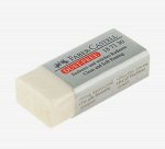Ластик Faber-Castell синтетика 1871 Dusf-Free 41х18.5х11.5, белый