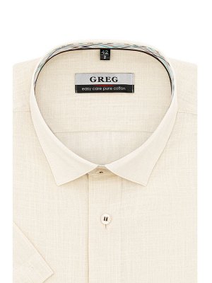 Сорочка мужская короткий рукав GREG 510/201/FLAM/Z/2p