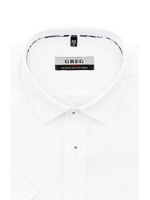 Сорочка мужская короткий рукав GREG 103/206/692/Z/1p