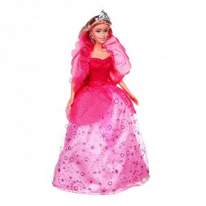 ИГРОЛЕНД Кукла "Сказочная принцесса в бальном платье", 29см, ABS,PVC, текстиль, 20х31х5,5см, 6 диз.