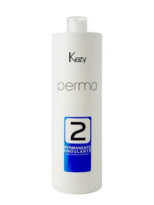 PERMA 2 Средство для перманентной завивки химически обработанных волос 1000 мл., Kezy, Кези