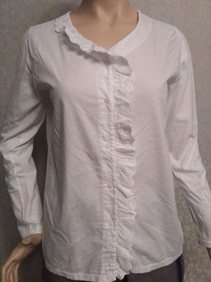 Блуза с декоративной планкой