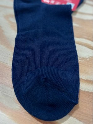 Носки детские хлопок однотонные цвет Темно-синий
