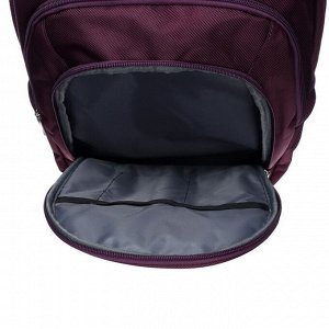Рюкзак TORBER FORGRAD, 46 х 32 х 13 см, отделение для ноутбука, сиреневый