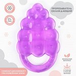 Прорезыватель охлаждающий «Виноградик», цвет МИКС, Крошка Я