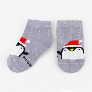 Набор новогодних носков Крошка Я «Пингвин», 2 пары.