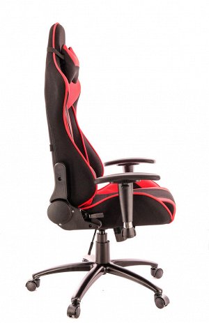 Кресло Everprof Lotus S4 Ткань Красный/Черный