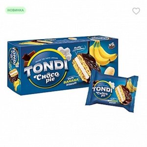 «Tondi», choco Pie банановый, 180 г
