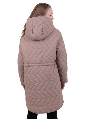 М 101977/1 (песочный) Пальто для девочки