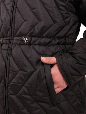 101977/2 (черный) Пальто для девочки