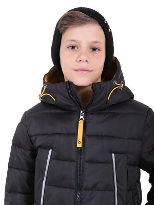 М 101983/3 (черный) Пальто для мальчика