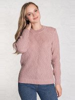 Джемпер 4462 К  Розовый дым